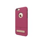 Front Zoom. Seidio - SURFACE Case for Apple® iPhone® 6 and 6s - Chocolate Brown/Dark Pink.