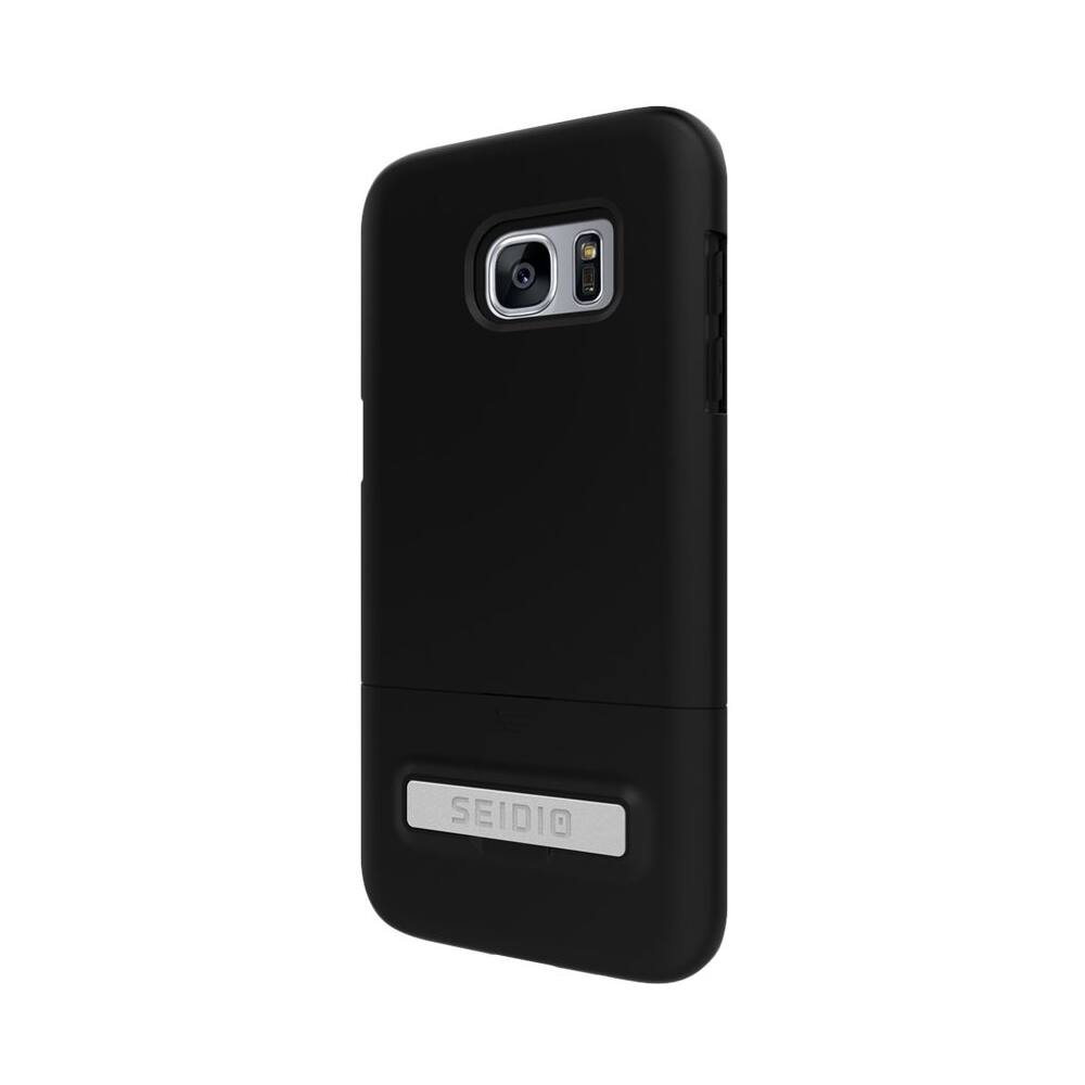 Front. Seidio - SURFACE Case for Samsung Galaxy S7 edge - Black.