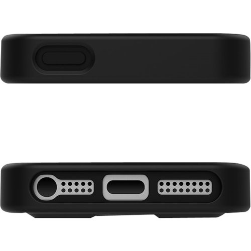 surface case for apple iphone 5, 5s and se - black