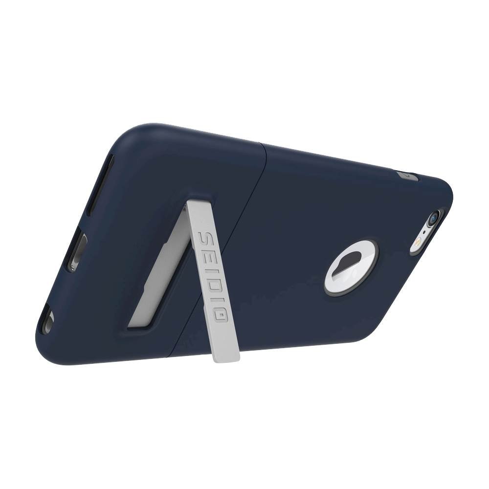 surface combo case for apple iphone 6 plus/6s plus - midnight blue/gray