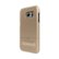 Left Zoom. Seidio - SURFACE Case for Samsung Galaxy S7 edge - Black/Gold.