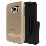 Front Zoom. Seidio - SURFACE Combo Case for Samsung Galaxy S7 - Gold/Black.