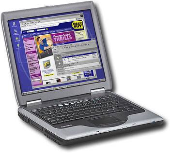 Angle Standard. Compaq - Presario 1.8GHz Notebook.