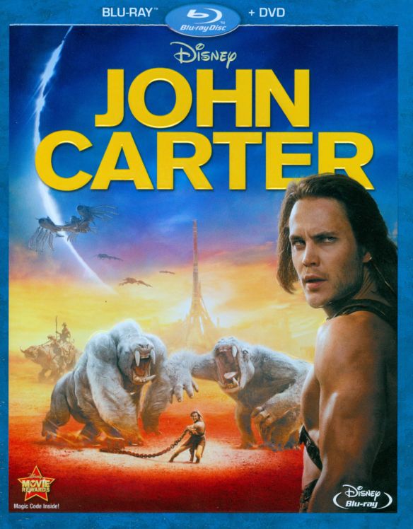  John Carter [2 Discs] [Blu-ray/DVD] [2012]
