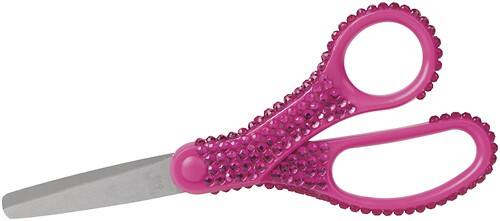 Front Standard. Schoolio - 7" Rhinestone Stainless-Steel Scissors.
