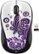 Front Standard. Logitech - M325 Wireless Laser Mouse - Purple Swirls.
