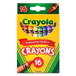 Crayola - Crayons, Regular Size, 16 Colors