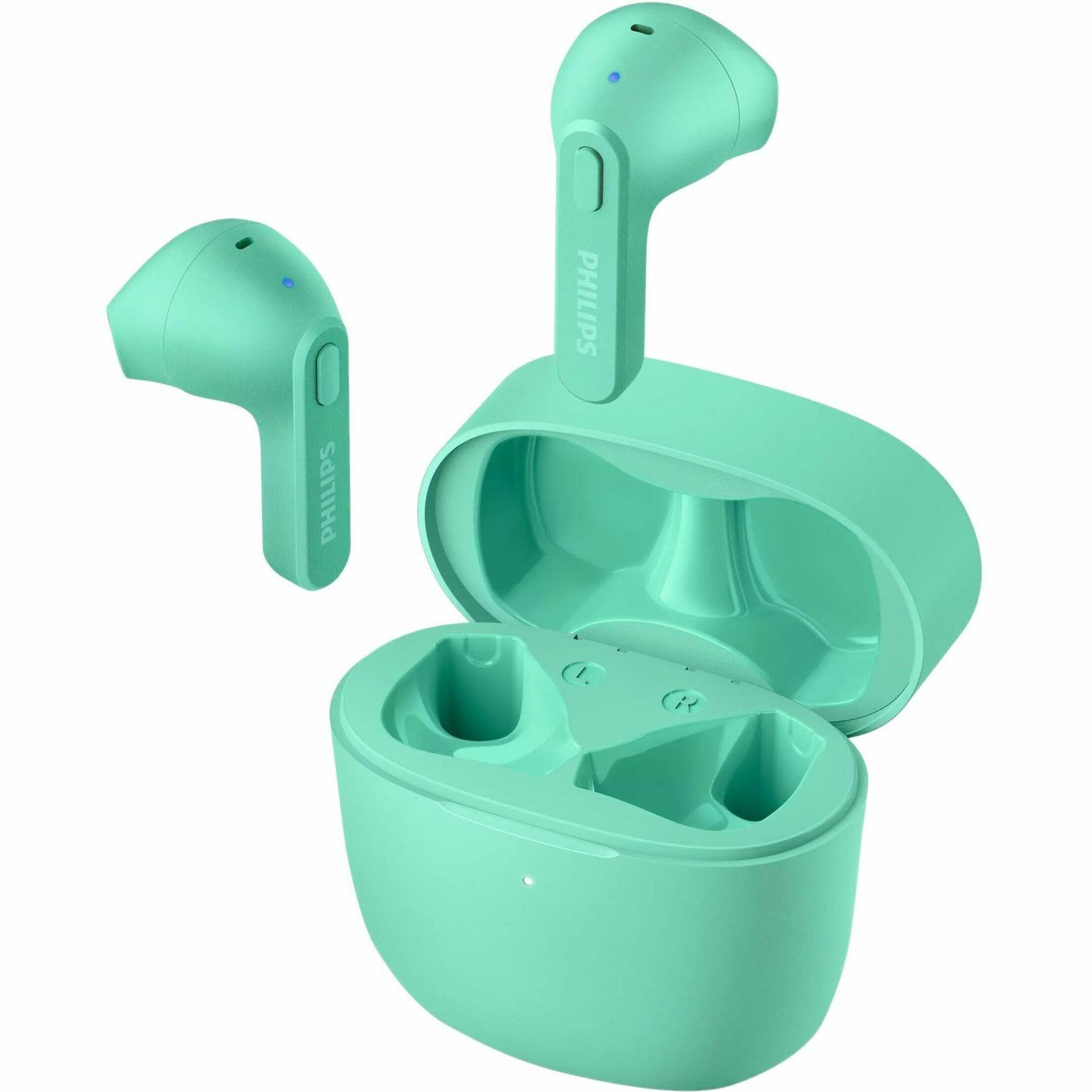 Alt View 19. Philips - TAT2236GR True Wireless Earbuds - Green.