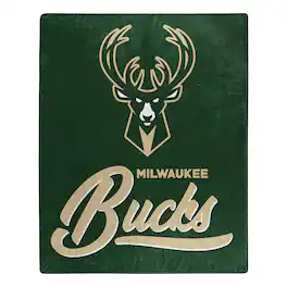 Northwest - Milwaukee Bucks 50" x 60" Signature Raschel Plush Throw Blanket - Multicolor