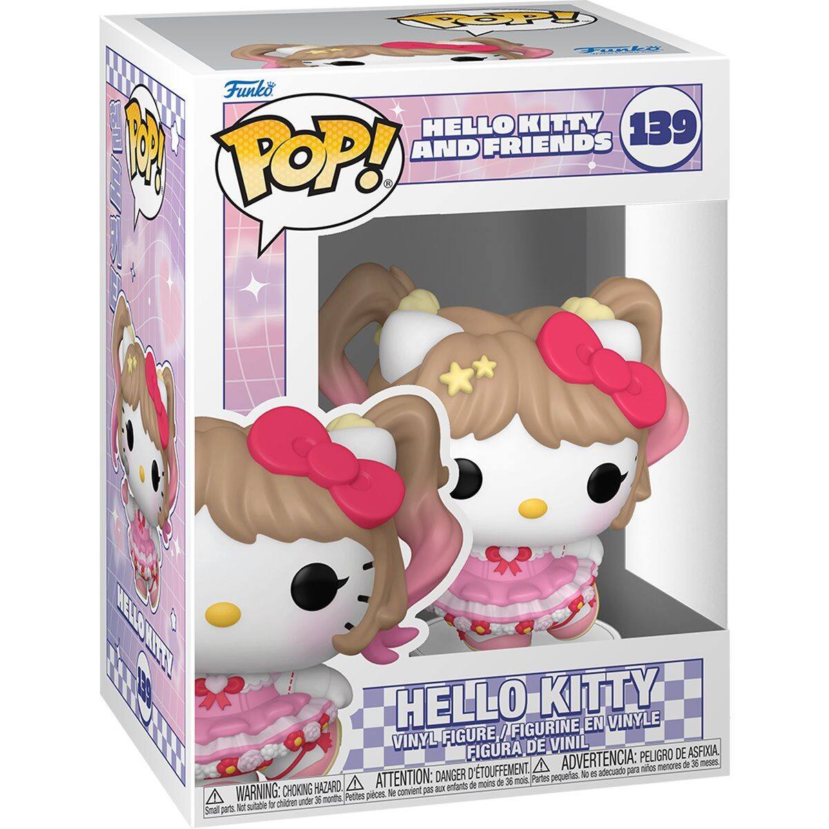 Funko POP! HELLO KITTY 139: HELLO KITTY AND FRIENDS

FIGURINE EN VINYLE / VINYL FIGURE / FIGURA DE VINIL

ADVERTENCIA: PELIGRO DE ASFIXIA A menores de 36 meses. ATTENTION: DANGER DE PARTIES PETITES. Ne convient pas aux enfants de moins de 36 mois. WARNING: CHOKING HAZARD. Small parts. Not suitable for children under 36 months.