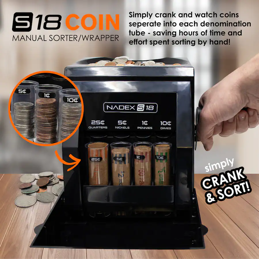S18 Manual Coin Sorter and Wrapper NXTE-1808 - Best Buy