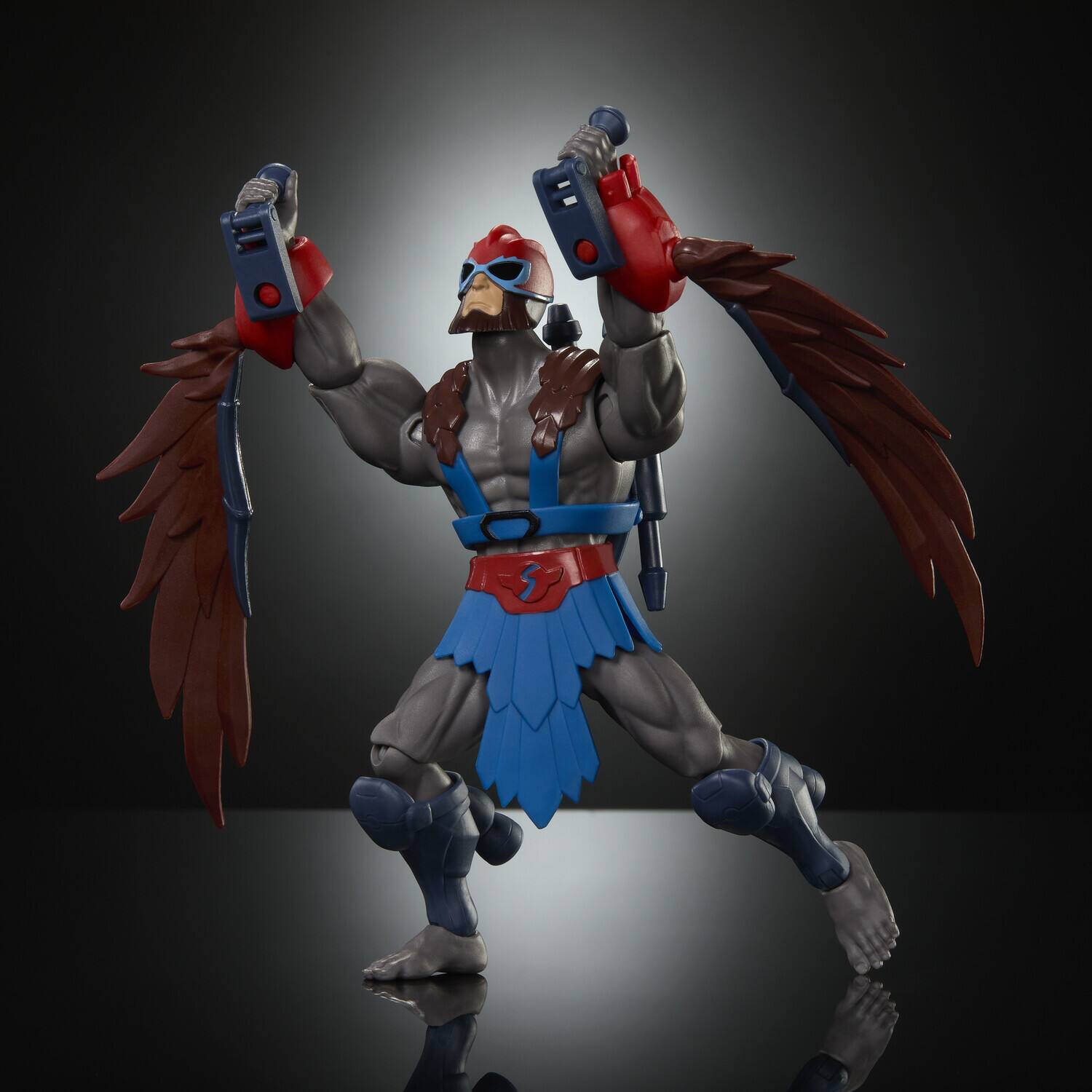 Alt View 2. Mattel - Masters of the Universe Origins 200X Cartoon Collection Stratos Action Figure (He-Man, MOTU)   - COLLECTIBLES - Multicolor.