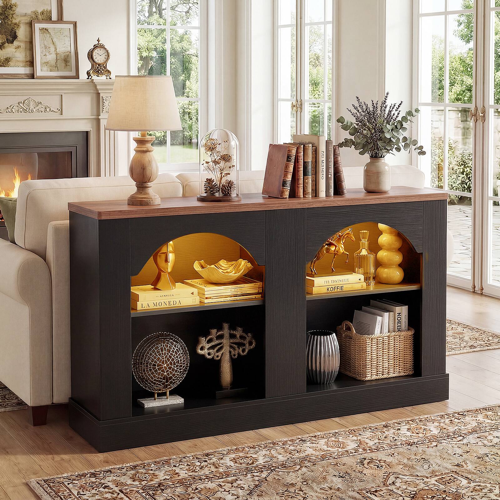 Black and Rustic