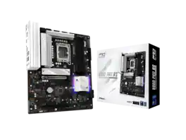 ASRock - B860 Pro RS LGA 1851 Intel B860 SATA 6Gb/s DDR5 Intel Core Ultra ATX Motherboard