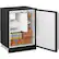 Left. U-Line - 1000 Series 4.2 Cu. Ft. Built-In Mini Fridge - White Solid.