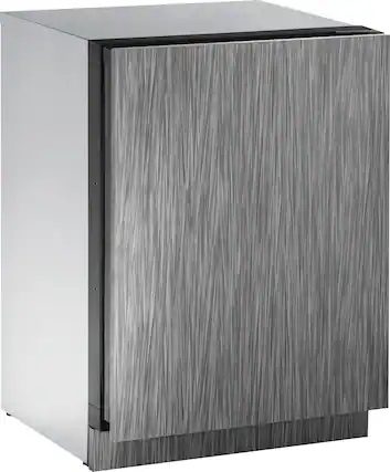 Angle. U-Line - 2000 Series 10-Bottle Built-In Wine Refrigerator - Custom Panel Ready.