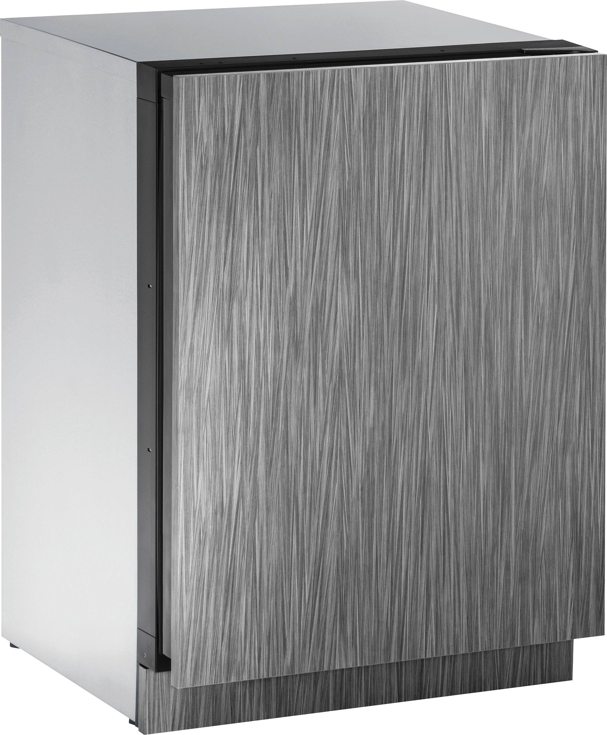 Angle. U-Line - 2000 Series 10-Bottle Built-In Wine Refrigerator - Custom Panel Ready.