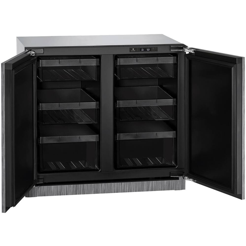 Alt View 11. U-Line - Modular 3000 Series 6.9 Cu. Ft. Built-In Mini Fridge - Custom Panel Ready.