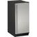 Angle. U-Line - 1000 Series 14.9" 60 lb Freestanding Icemaker - Stainless steel.