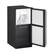 Front. U-Line - 1000 Series 14.9" 60 lb Freestanding Icemaker - Stainless Steel.
