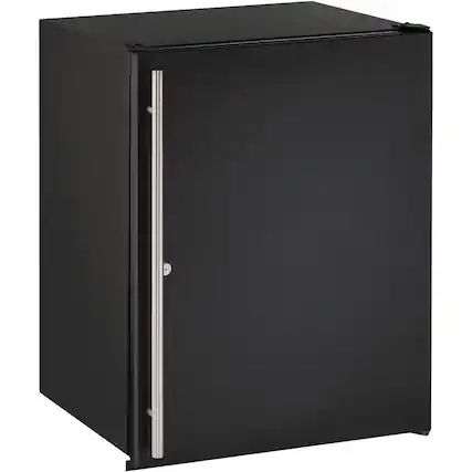 Angle. U-Line - ADA Series 5.3 Cu. Ft. Mini Fridge - Black.