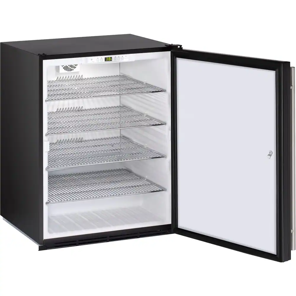 Left. U-Line - ADA Series 5.3 Cu. Ft. Mini Fridge - Black.