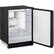 Left. U-Line - 1000 Series 4.2 Cu. Ft. Built-In Mini Fridge - Black.
