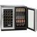 Left. U-Line - Modular 3000 Series 31-Bottle Built-In Wine Refrigerator - Stainless Steel.
