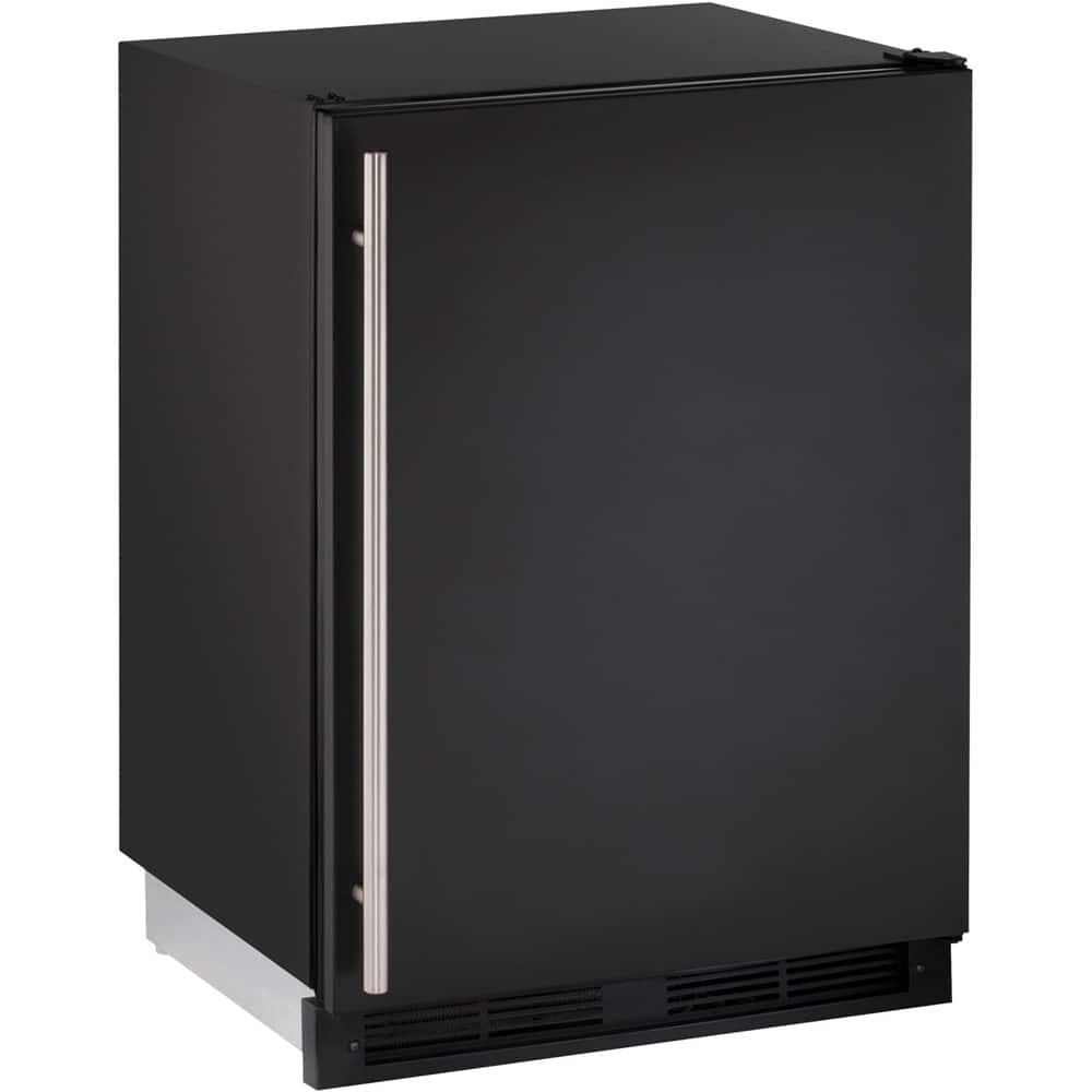 U-Line - 1000 Series 5.2 Cu. Ft. Built-In Mini Fridge - Black