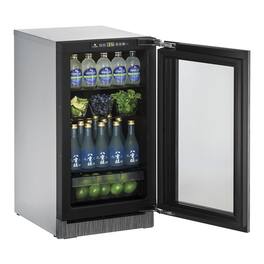 U-Line - 2000 Series 4.9 Cu. Ft. Built-In Mini Fridge - Custom Panel Ready