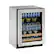 Angle. U-Line - 2000 Series 10-Bottle Built-In Wine Refrigerator - Stainless Steel.