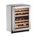 Front. U-Line - Wine Captain 43-Bottle Wine Cooler - Stainless Steel.