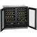 Left. U-Line - Wine Captain 62-Bottle Built-In Wine Cooler - Custom Panel Ready.