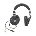 Front Zoom. Samson - Audio Studio Wired Over-the-Ear Headphones - Black.