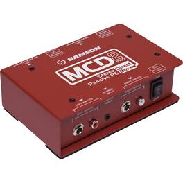 Samson - Pro Stereo Passive PC Direct Box - Red