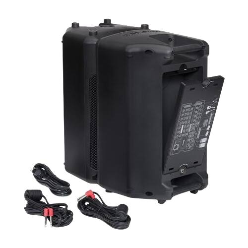 Alt View 13. Samson - Expedition 800W Bluetooth Portable PA Speaker System - Black.