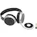 Front. Samson - SR Wired Over-the-Ear Headphones - Silver, Black.
