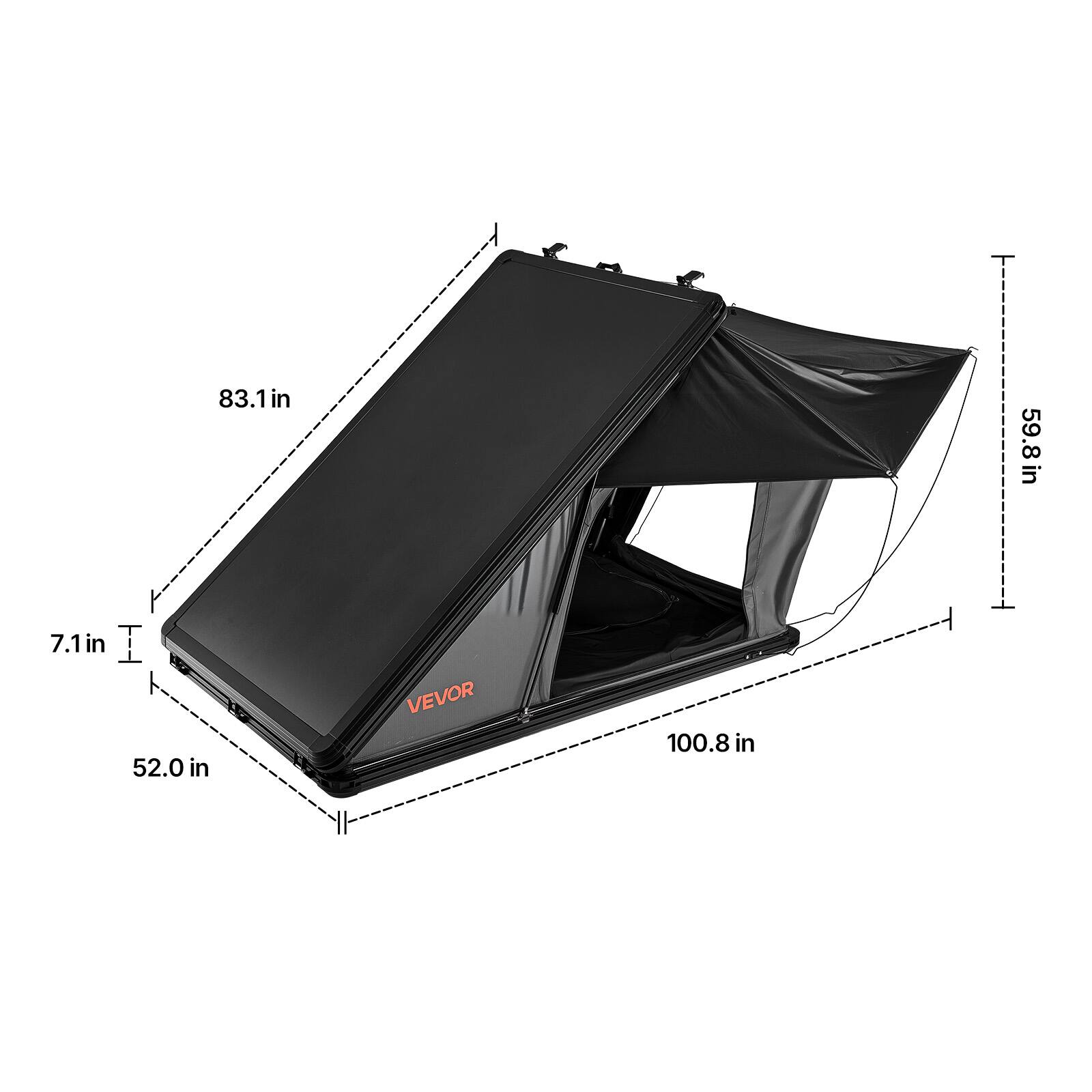 83.1 in  
59.8 in  
7.1 in  
52.0 in  
100.8 in