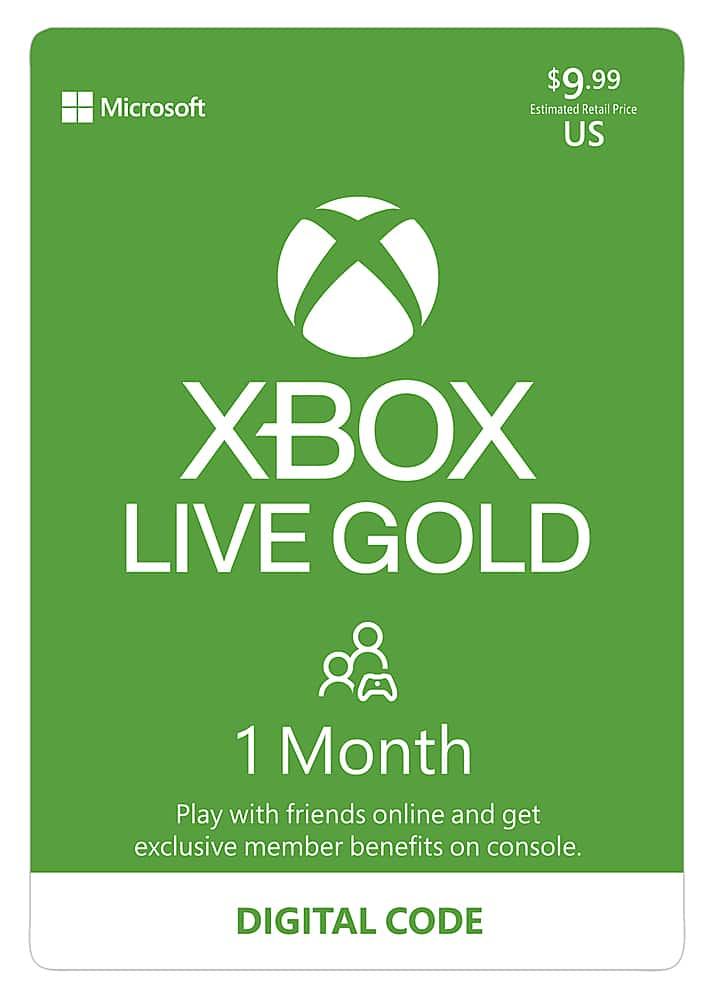 xbox live gold cost