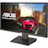 Left. ASUS - MG28UQ 28" LED 4K UHD Monitor - Black.
