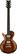 Front Standard. DBZ Guitars - Bolero FM 6-String Full-Size Electric Guitar - Tiger Eye.