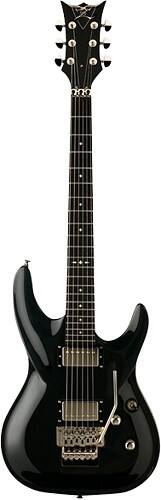 Front Standard. DBZ Guitars - Barchetta LT FR 6-String Full-Size Electric Guitar - Black.