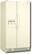 Angle Standard. Whirlpool - 25.3 Cu. Ft. Side-by-Side Refrigerator - Biscuit on Biscuit.