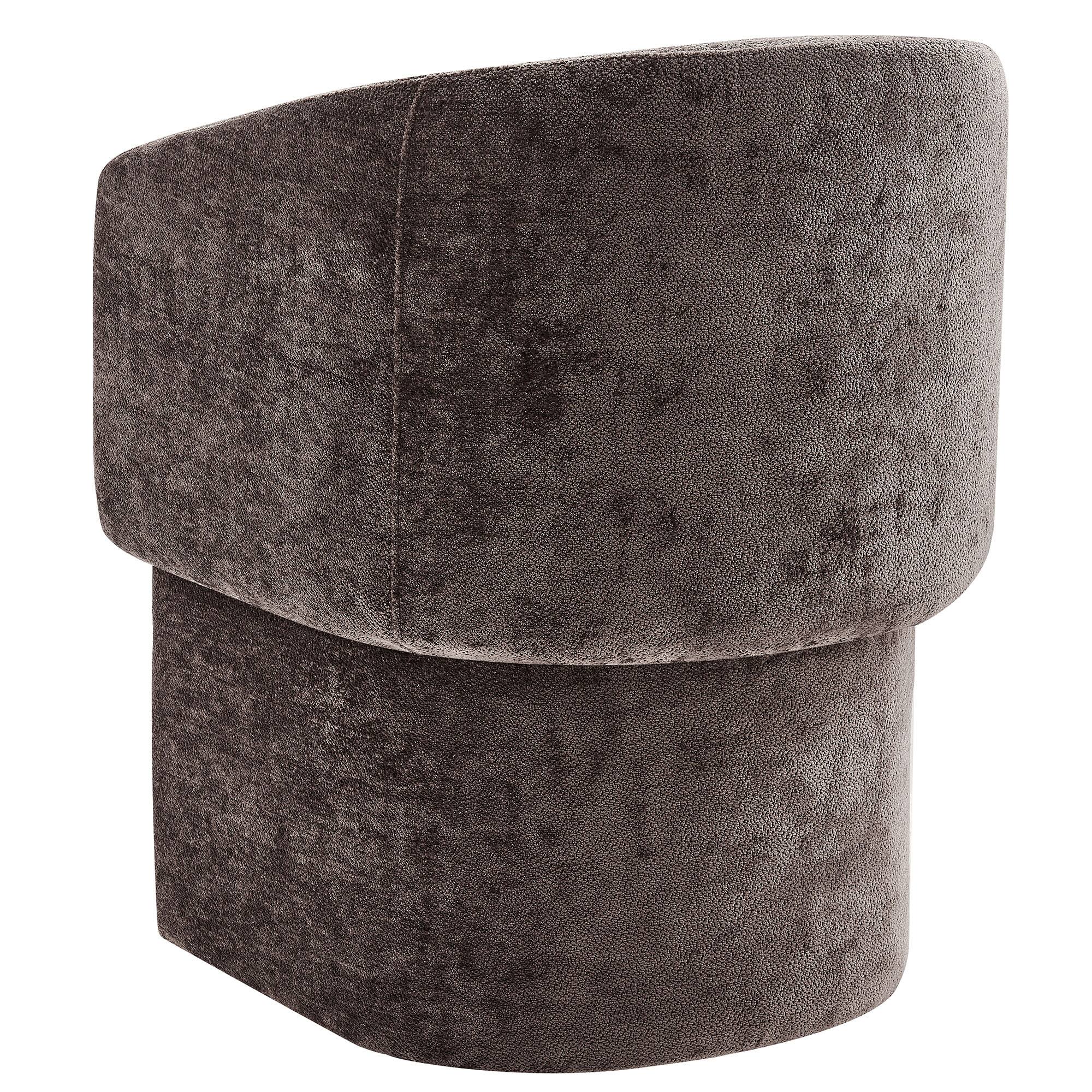 Alt View 1. Modway - Verity Barrel Back Chenille Dining Armchair by Modway - Brown.