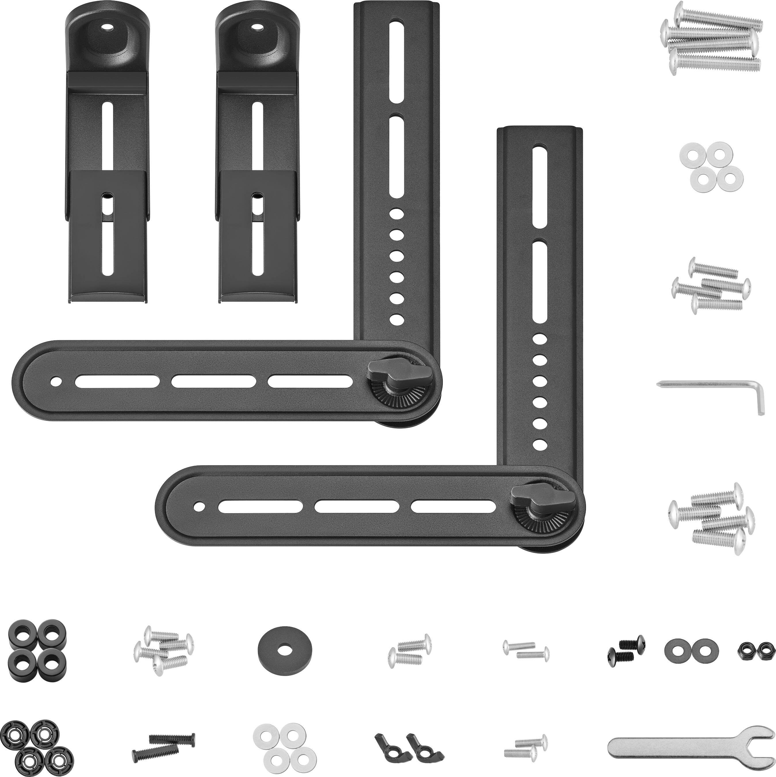 Alt View 15. Insignia™ - Rear/Bottom Soundbar Mount for Wall Mounted TVs - Black.