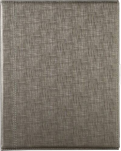 Front Standard. M-Edge Accessories - Hampton Jacket for Apple® iPad® 2nd-, 3rd- and 4th-Generation - Silver.