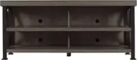 Front. Bell'O - Open Front TV Stand for Most Flat Screen TV's Up to 65" - Waxy Weathered Pine.