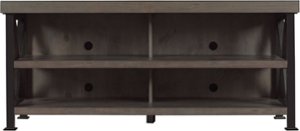 Bell'O - TV Cabinet for Most Flat-Panel TVs Up to 65" - Waxy Weathered Pine - Front_Zoom