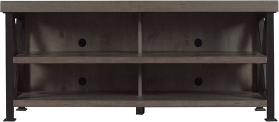 Front Zoom. Bell'O - Open Front TV Stand for Most Flat Screen TV's Up to 65" - Waxy Weathered Pine.