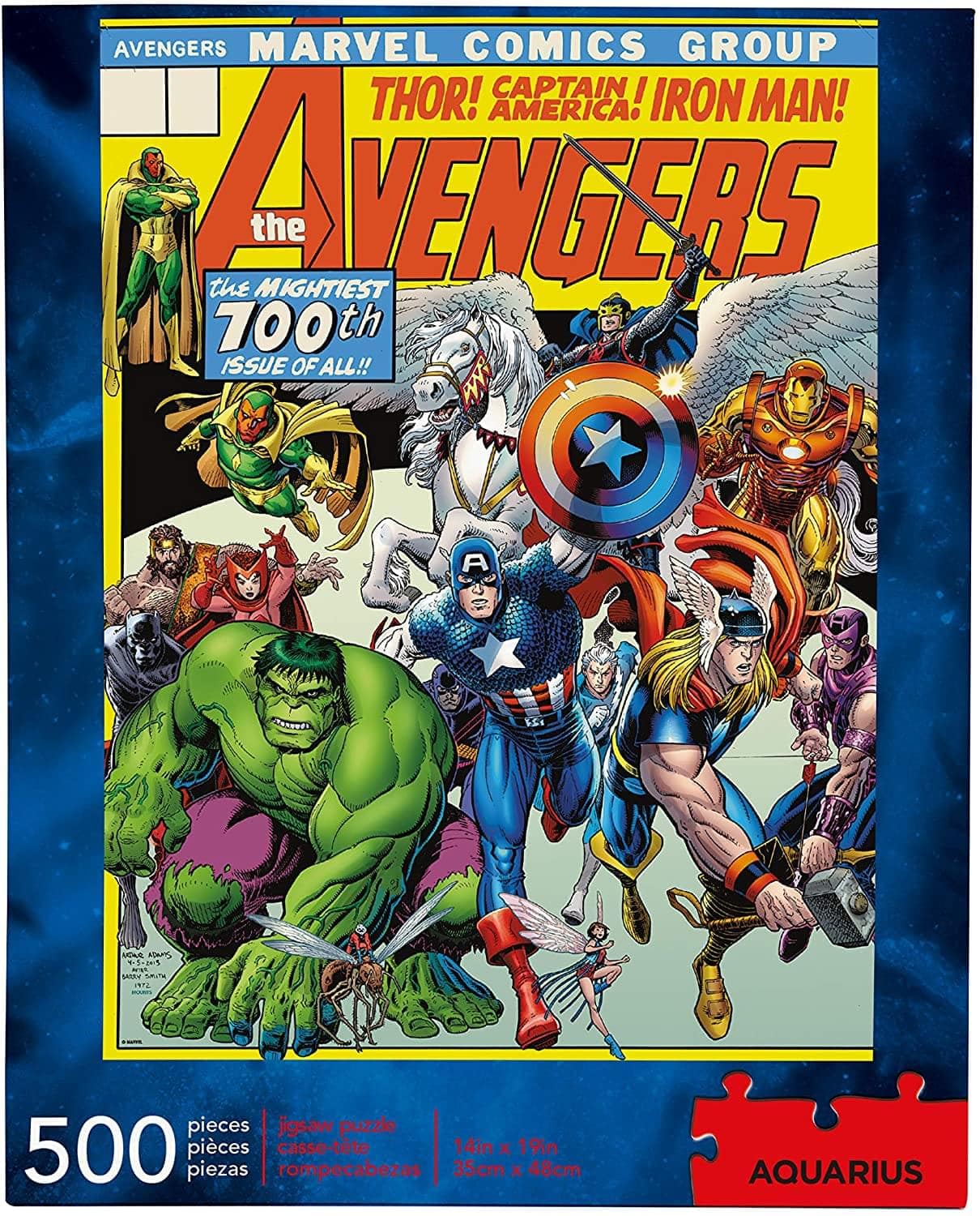 Marvel - Avengers Comic Cover 500 Piece Jigsaw Puzzle